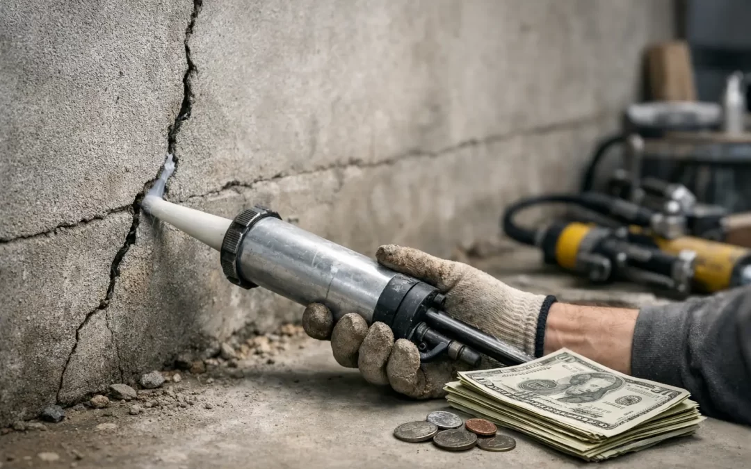 How Much Does Foundation Crack Repair Cost?
