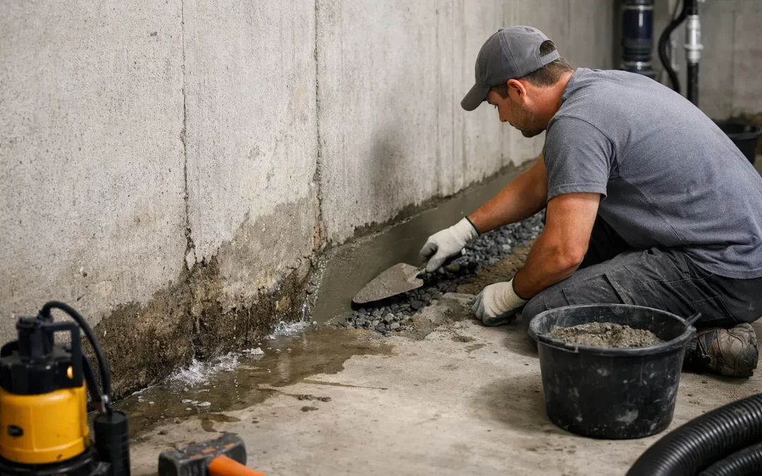 How to Fix Basement Seepage Properly