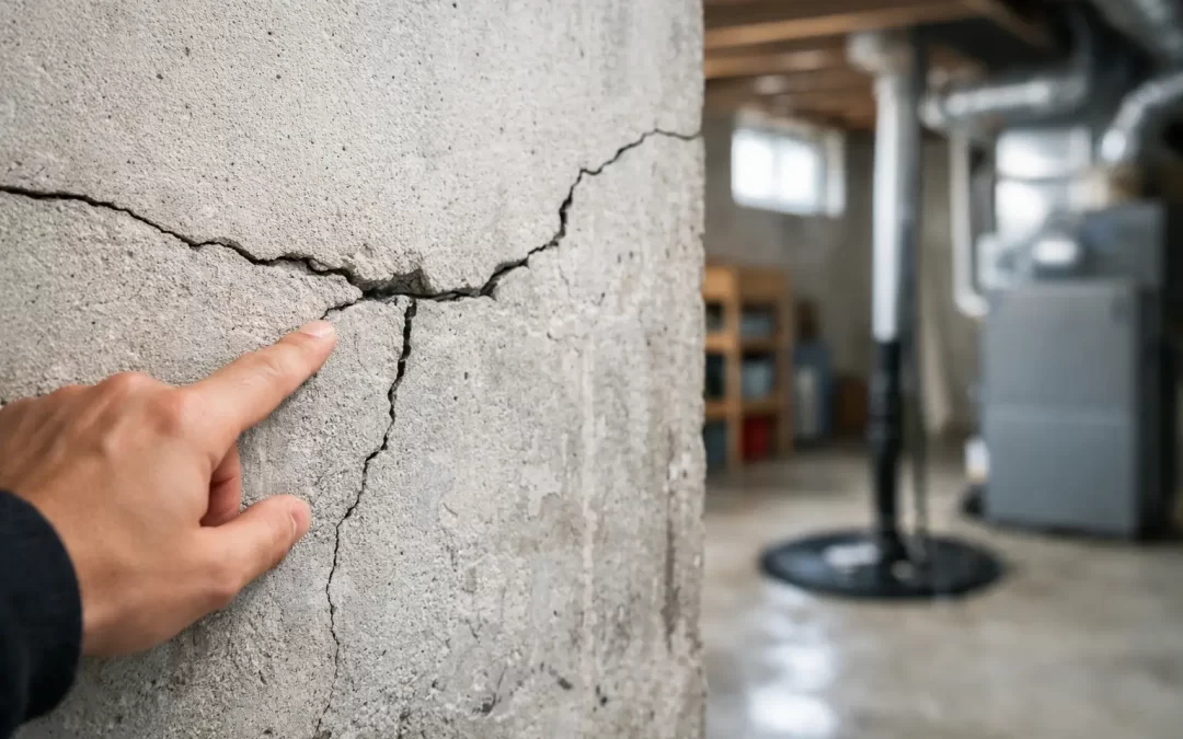 What Causes Basement Wall Cracks in Winnipeg?