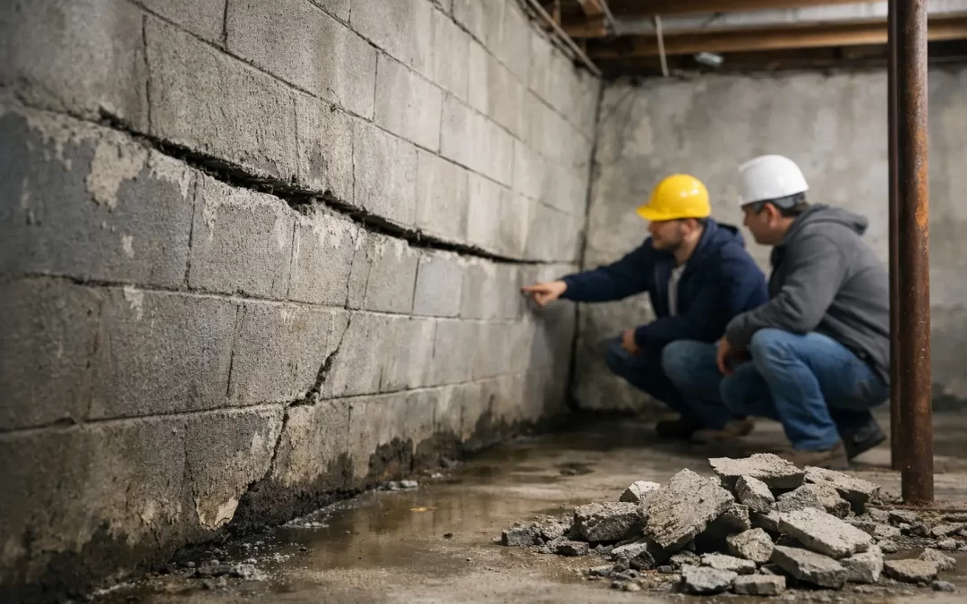 When Bowed Basement Wall Repair Cannot Wait